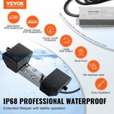 VEVOR Ultrasone Vernevelaar 6-Kops - 4500 ml/u Rookmachine voor Vijver en Kweekkas