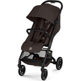 CYBEX Gold BEEZY Kinderwagen Met Ergonomische Ligstand, Vanaf De Geboorte Tot Ca. 4 Jaar (Max. 22 Kg), Compact Opvouwbaar, Gordelsysteem Met Één Hand Te Bedienen, Chocolate Brown
