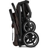 CYBEX Gold BEEZY Kinderwagen Met Ergonomische Ligstand, Vanaf De Geboorte Tot Ca. 4 Jaar (Max. 22 Kg), Compact Opvouwbaar, Gordelsysteem Met Één Hand Te Bedienen, Chocolate Brown