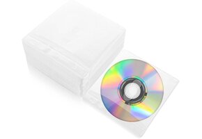 200 Transparante CD/DVD Opslaghoezen - 57% Korting