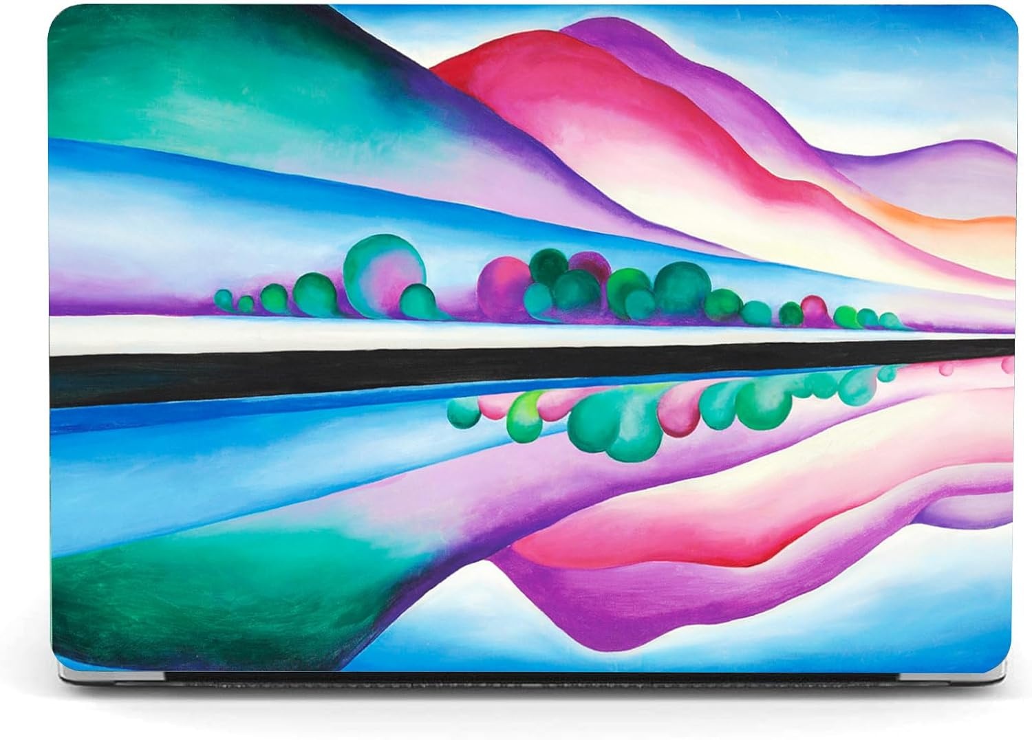 Hardcase MacBook Pro 13" (2016-2022) Abstract Landschap met Toetsenbordhoes & Screenprotector | 72% Korting