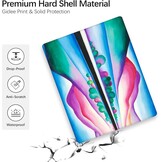 Hardcase MacBook Pro 13" (2016-2022) Abstract Landschap met Toetsenbordhoes & Screenprotector | 72% Korting