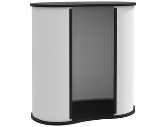 vidaXL Beursbalie inklapbaar 90x48x93 cm bewerkt hout
