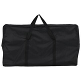 vidaXL Beursbalie inklapbaar 90x48x93 cm bewerkt hout