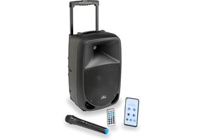 Draagbaar PA-systeem met Accu & Bluetooth - 41% Korting