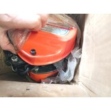 VEVOR Manual Drawstring, Capacity 1 T, with Galvanized Chain G80 Upgrade, Lift Height 6 m, Hoist for Cars in Warehouse, Orange