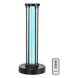 VEVOR UV-desinfectielamp, 36 W, kiemdodende lamp met uv-stralen met ozonreiniger, UVC-licht met timer 30/60/120 minuten en afstandsbediening, voor ruimtes tot 37 m², woonkamer