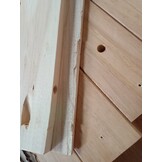 Geretourneerde Salontafel Grenenhout Wit 100x60x45 cm - 59% Korting!
