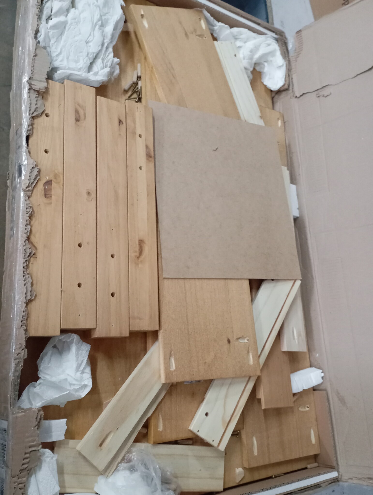 Geretourneerde Salontafel Grenenhout Wit 100x60x45 cm - 59% Korting!