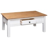 Geretourneerde Salontafel Grenenhout Wit 100x60x45 cm - 59% Korting!