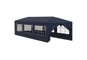 Blauwe Partytent 3x9m - 30% Korting!