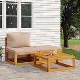 3-delige Loungeset Acaciahout - 35% Korting