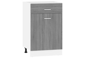 VidaXL Onderkast met Lade Grijs Sonoma 50x46x81,5 cm - 34% Korting