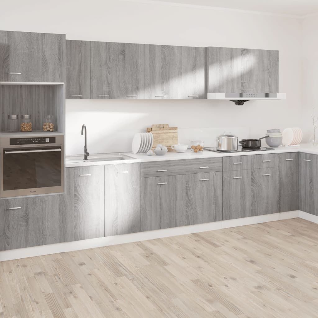 VidaXL Onderkast met Lade Grijs Sonoma 50x46x81,5 cm - 34% Korting