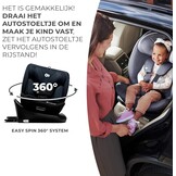 Kinderkraft I-GROW I-SIZE autostoel 40-150 cm - Graphite Black