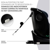 Kinderkraft I-GROW I-SIZE autostoel 40-150 cm - Graphite Black