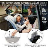 Kinderkraft I-GROW I-SIZE autostoel 40-150 cm - Graphite Black