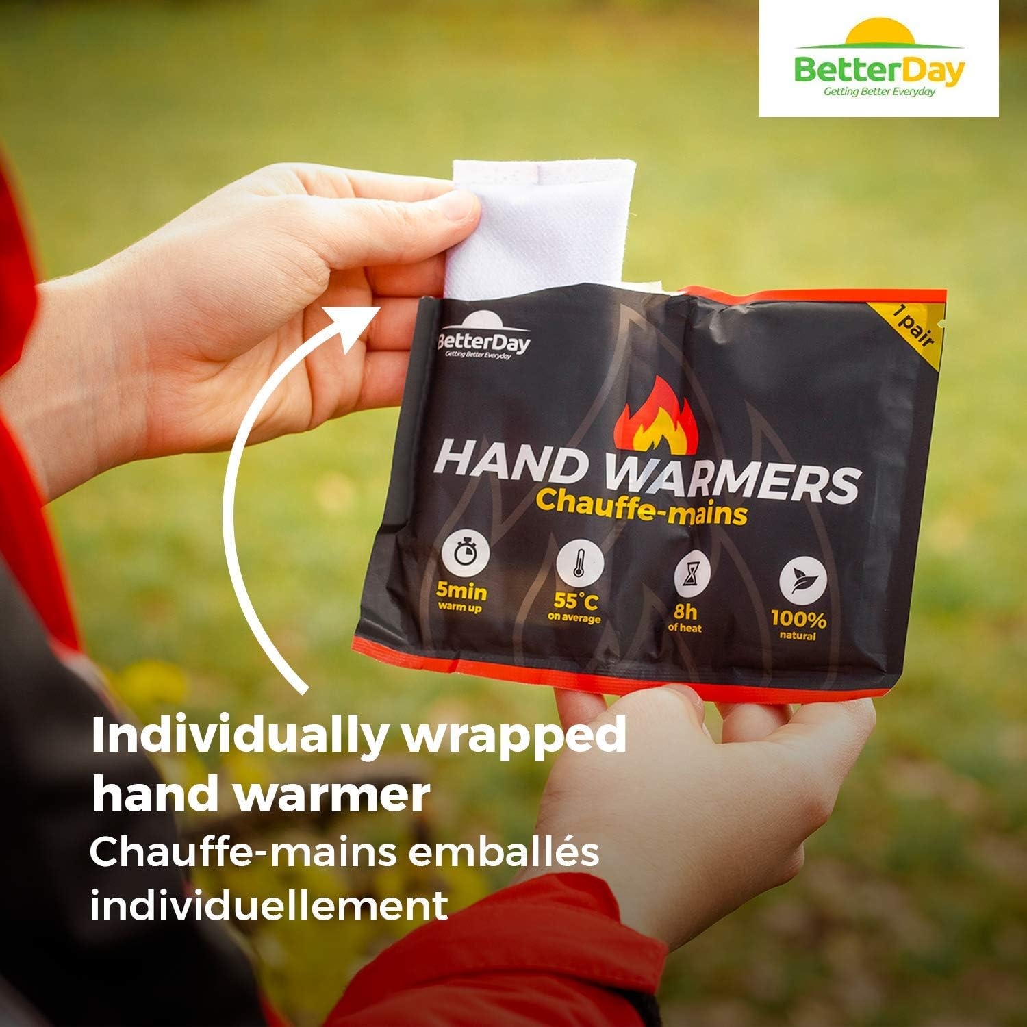 80 Handwarmers (40 paar) - Tot 10u Warm - 33% Korting!