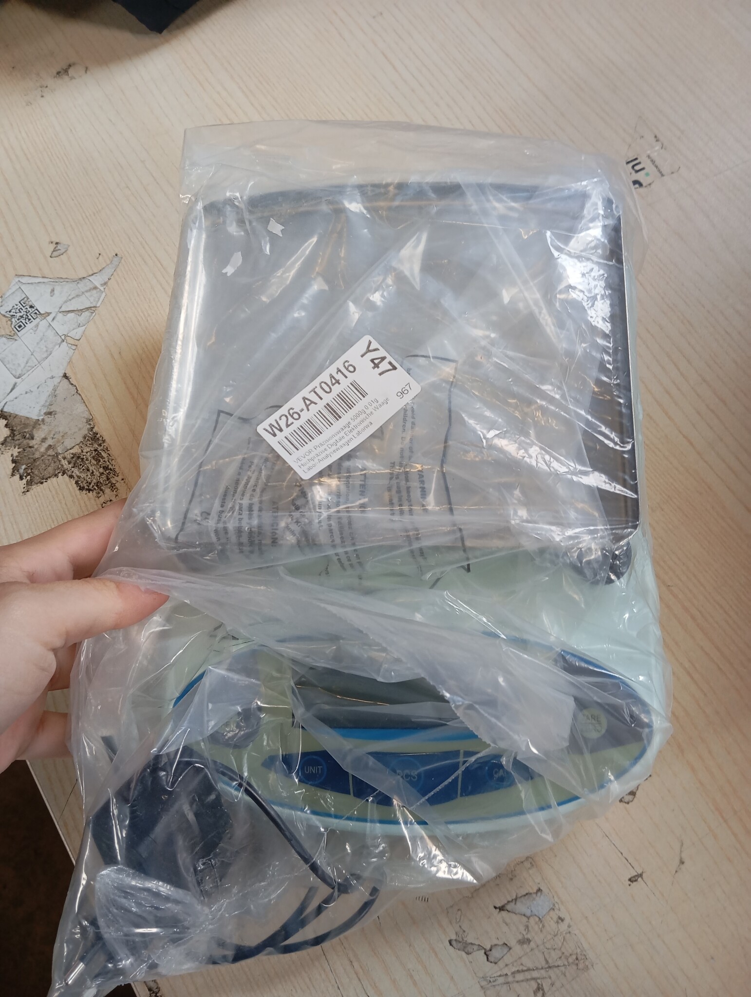 Precisie weegschaal 5000g x 0.01g RVS | 53% korting