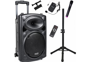 Draagbare Bluetooth Speaker DYNAPRO 12 | 700W | 63% Korting