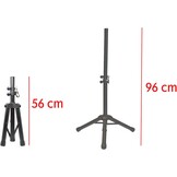 Draagbare Bluetooth Luidspreker DYNAPRO 12 | 700W | incl. Karaoke Microfoons & Statief