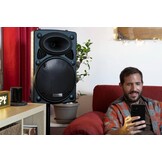 Draagbare Bluetooth Luidspreker DYNAPRO 12 | 700W | incl. Karaoke Microfoons & Statief