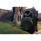 Draagbare Bluetooth Luidspreker DYNAPRO 12 | 700W | incl. Karaoke Microfoons & Statief
