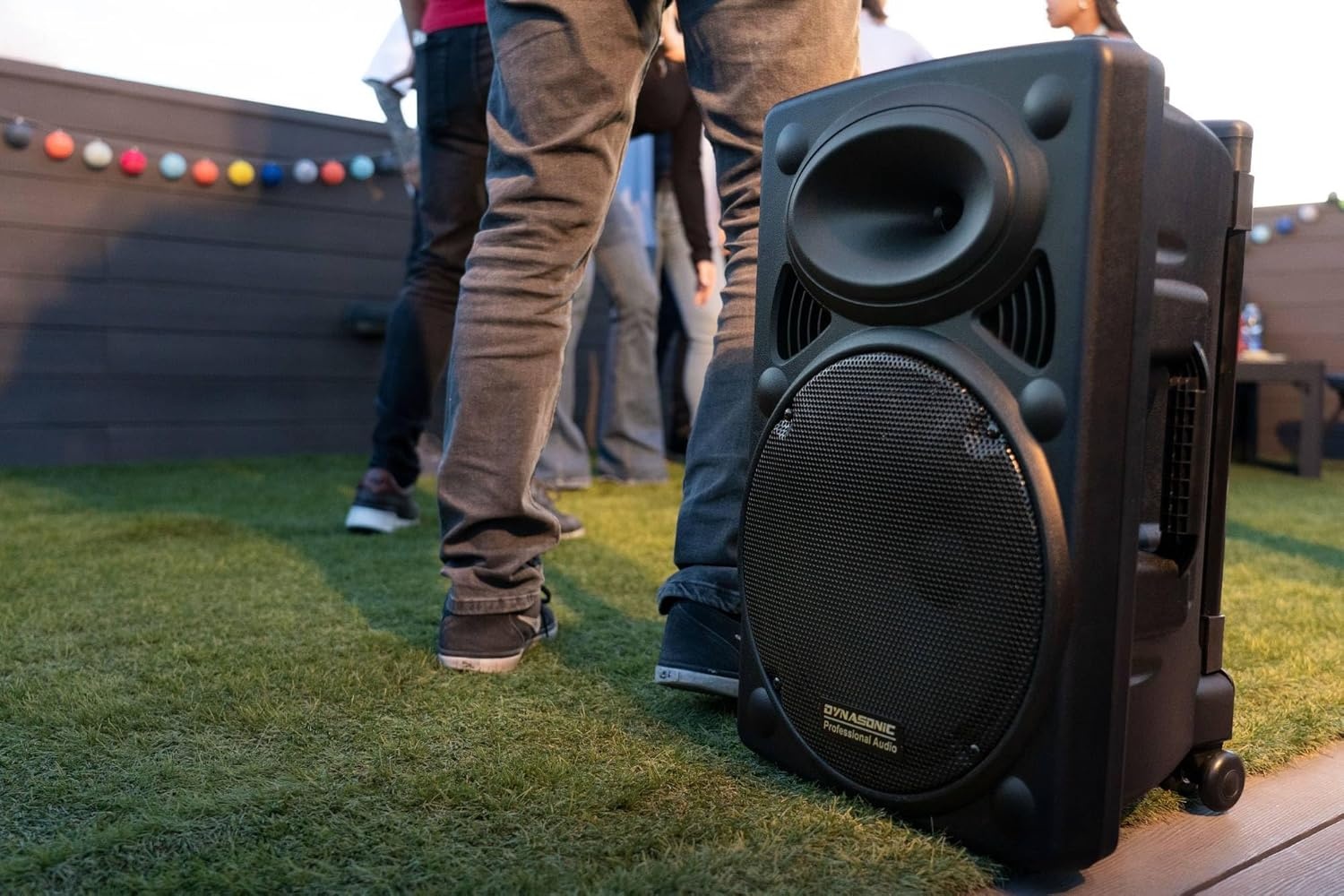 Draagbare Bluetooth Luidspreker DYNAPRO 12 | 700W | incl. Karaoke Microfoons & Statief