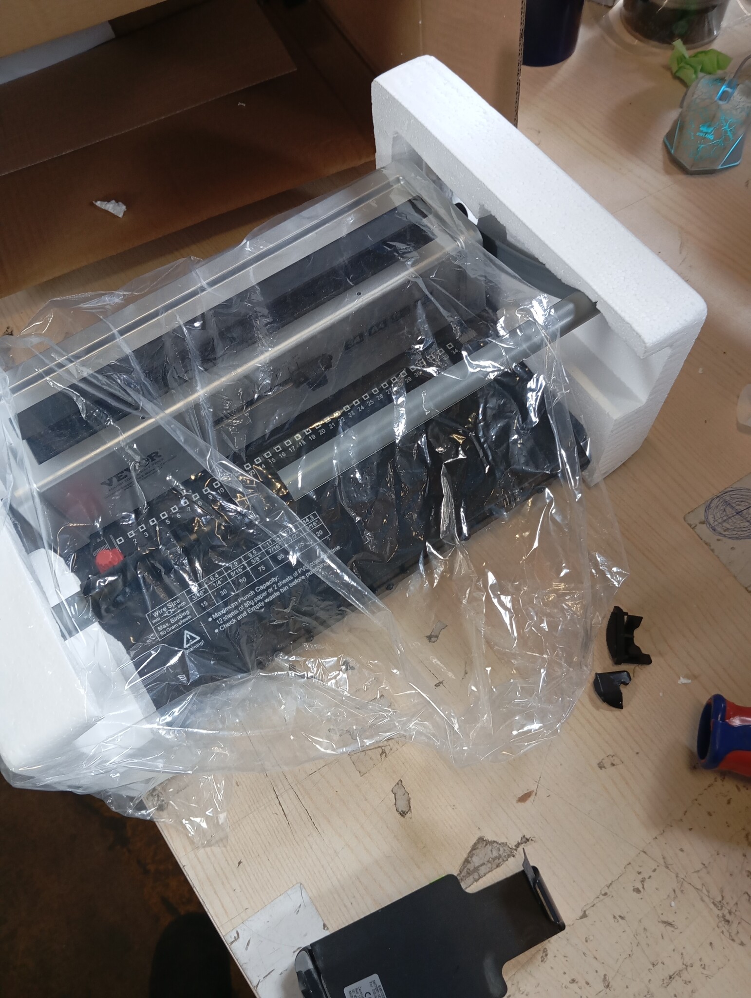 Handmatige Spiraalbindmachine | A4/A5 | 34 Gaten | 120 Vellen | 58% Korting