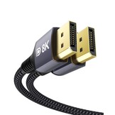 DisplayPort 2.1 Kabel 80Gbps - 16K @60Hz - 28% Korting