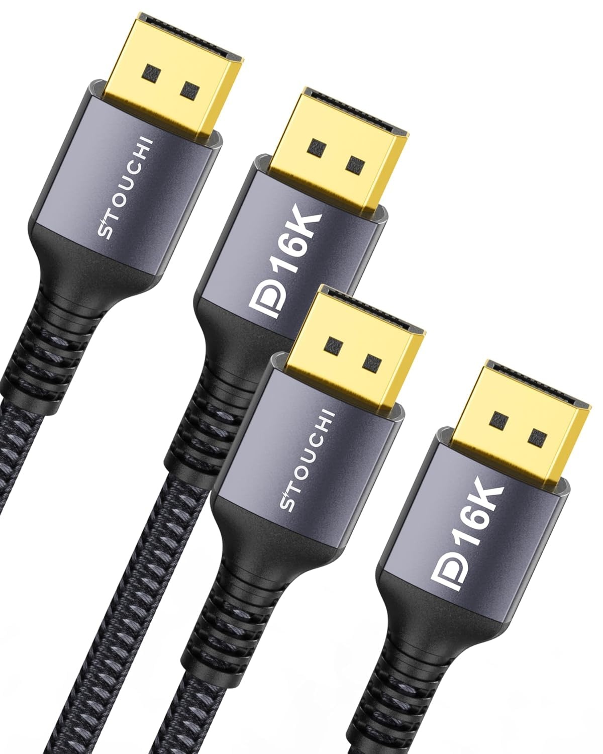DisplayPort 2.1 Kabel 80Gbps - 16K @60Hz - 28% Korting