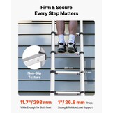 Uitschuifbare Telescoopladder 3.8m Aluminium (54% Korting!)