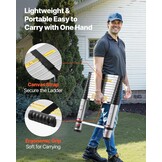 Uitschuifbare Telescoopladder 3.8m Aluminium (54% Korting!)