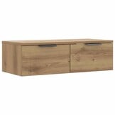 vidaXL Wandkast Hout - 68x30x20cm - Artisanaal Eiken - 33% Korting!