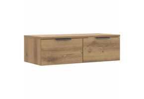 vidaXL Wandkast Hout - 68x30x20cm - Artisanaal Eiken - 33% Korting!