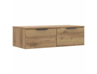 vidaXL Wandkast Hout - 68x30x20cm - Artisanaal Eiken - 33% Korting!