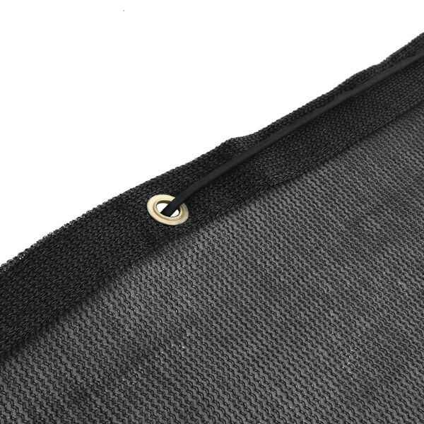 Aanhangwagennet 2x3,5 m HDPE Zwart | 33% Korting