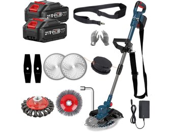 Accu Grastrimmer & Bosmaaier 21V - 54% Korting