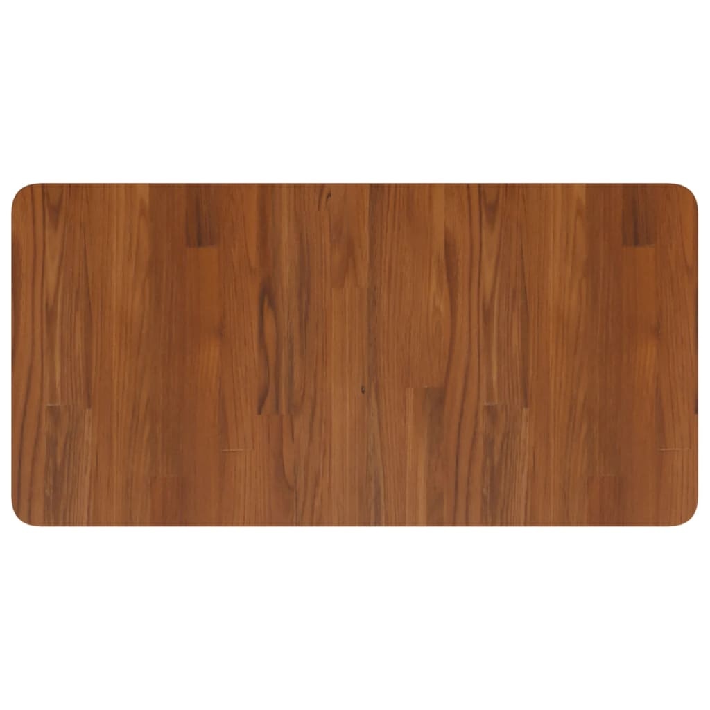 Houten Wastafelblad 80x40cm Donkerbruin - 34% Korting!