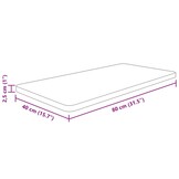 Houten Wastafelblad 80x40cm Donkerbruin - 34% Korting!