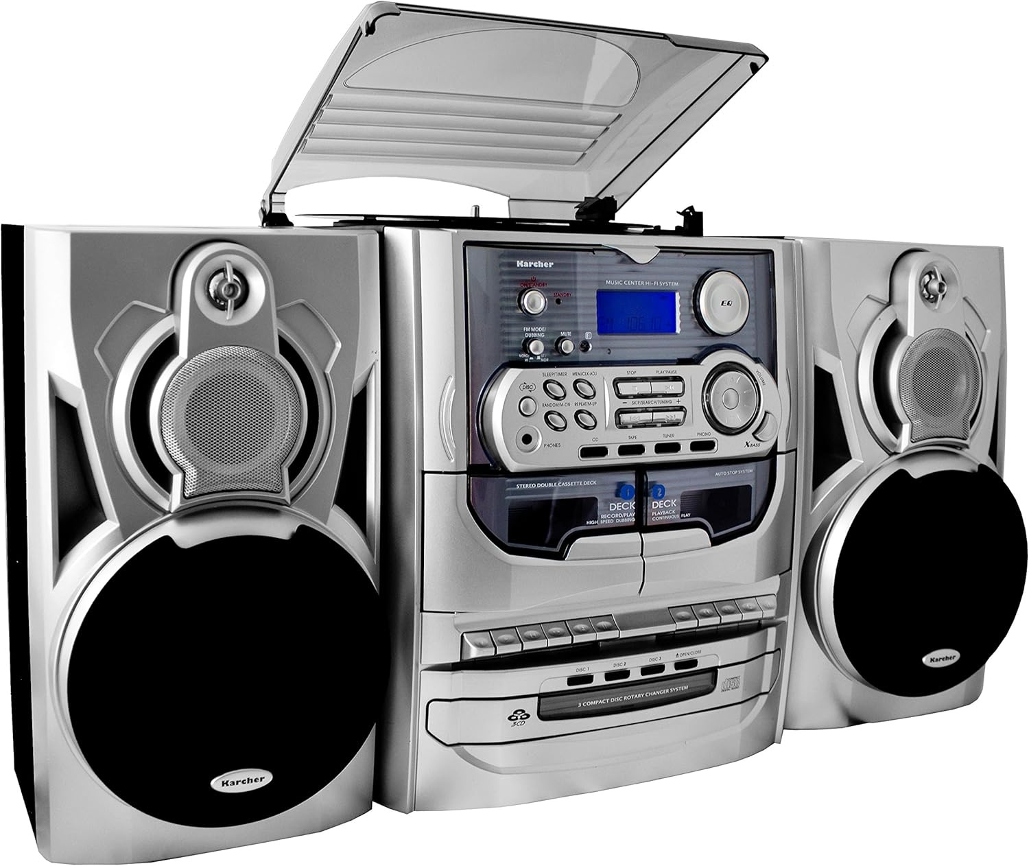 Compact Stereo Systeem KA 5300 met 55% Korting | Platenspeler, CD-wisselaar & Cassette