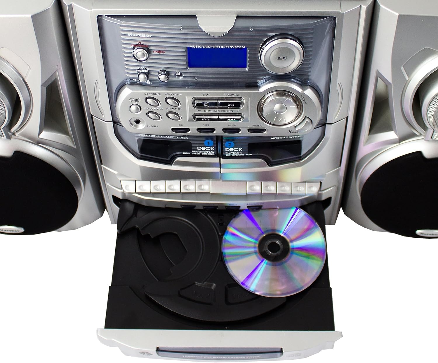 Compact Stereo Systeem KA 5300 met 55% Korting | Platenspeler, CD-wisselaar & Cassette