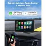 Autoradio met 7" HD Touchscreen: Apple CarPlay & Android Auto - 33% Korting!