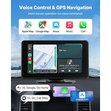 Autoradio met 7" HD Touchscreen: Apple CarPlay & Android Auto - 33% Korting!