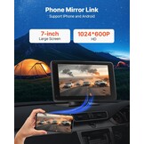 Autoradio met 7" HD Touchscreen: Apple CarPlay & Android Auto - 33% Korting!