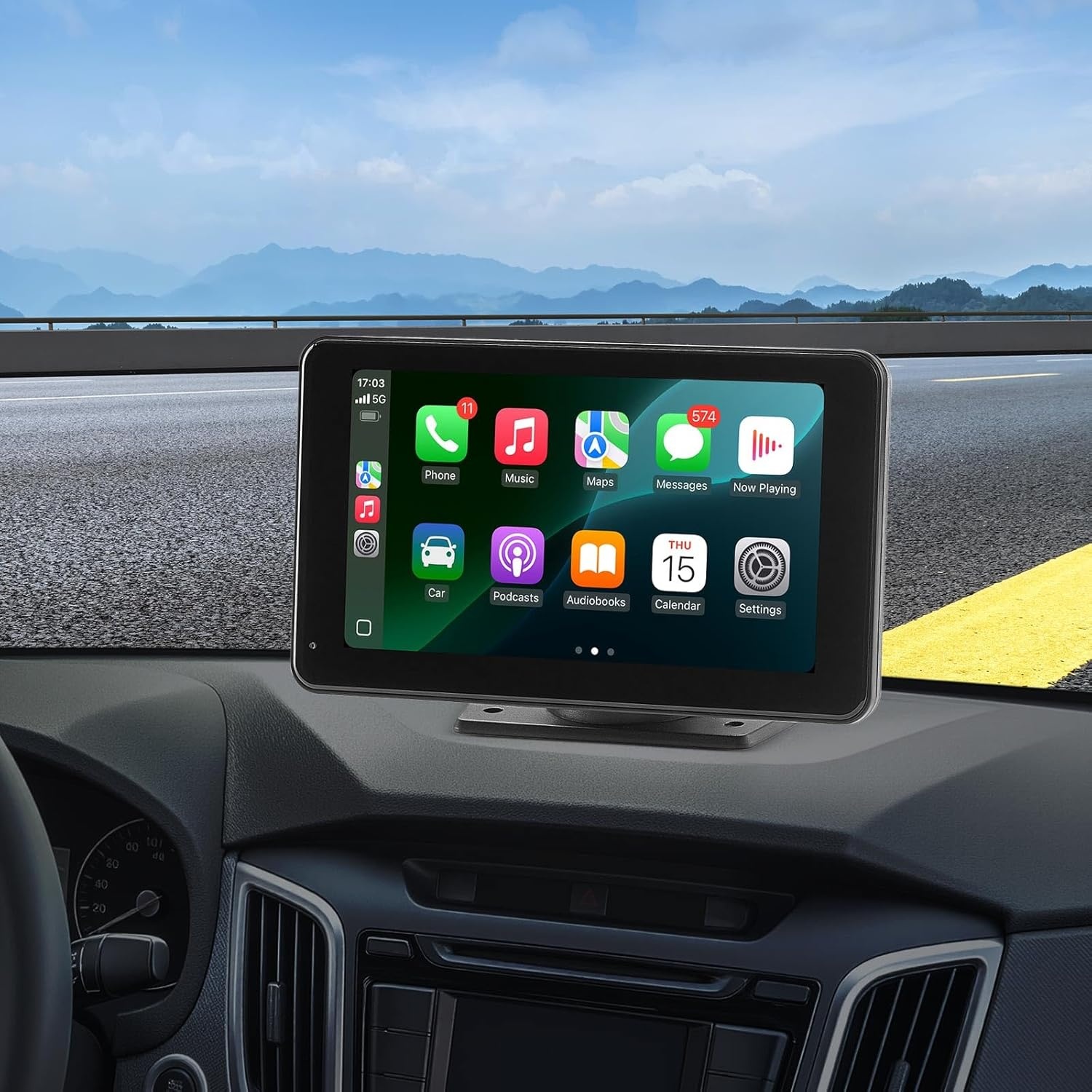 Autoradio met 7" HD Touchscreen: Apple CarPlay & Android Auto - 33% Korting!