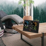Weerstation 7-in-1: Zonne-energie, 150m Bereik met 34% Korting