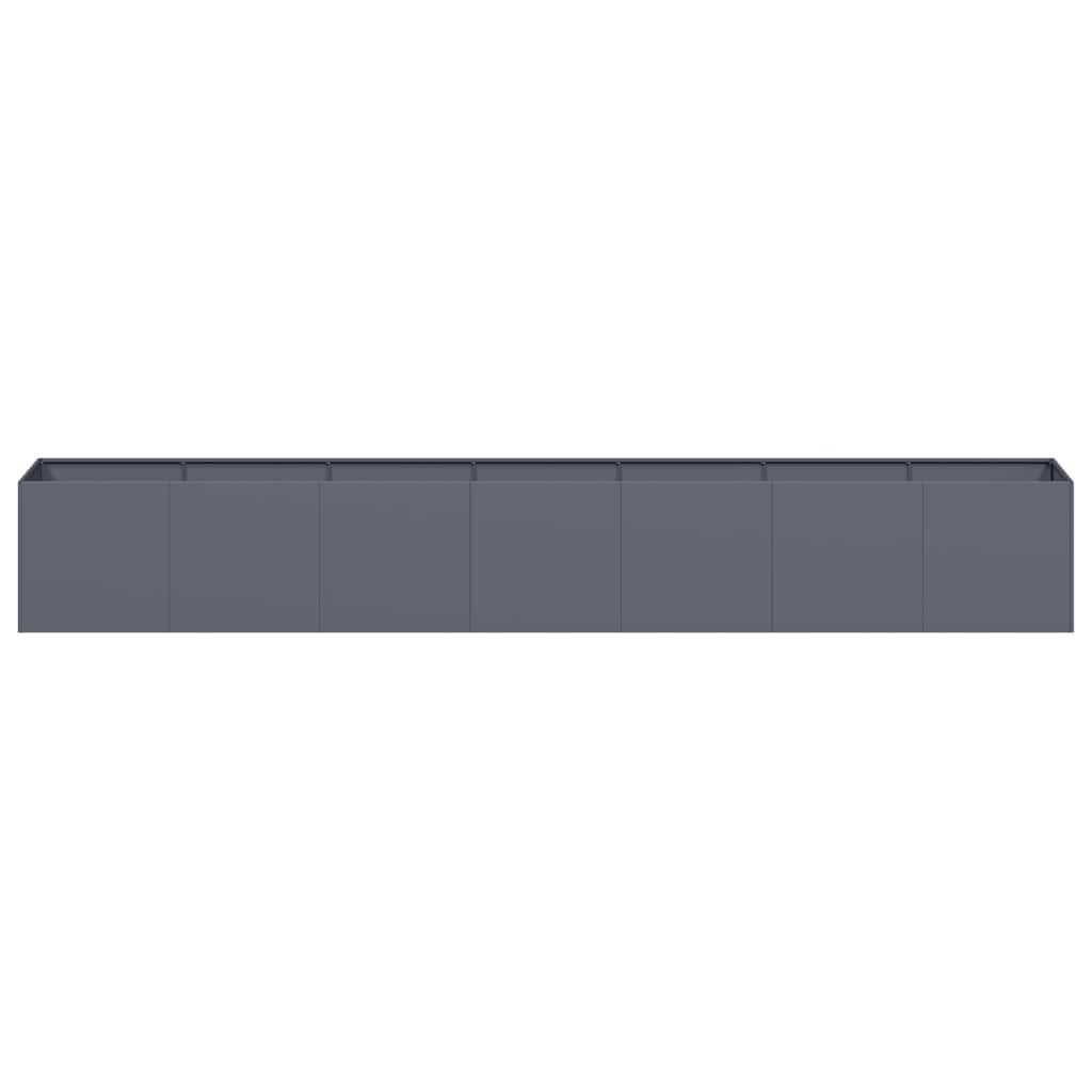 Plantenbak Staal Antraciet 280x40x40 cm - 35% Korting