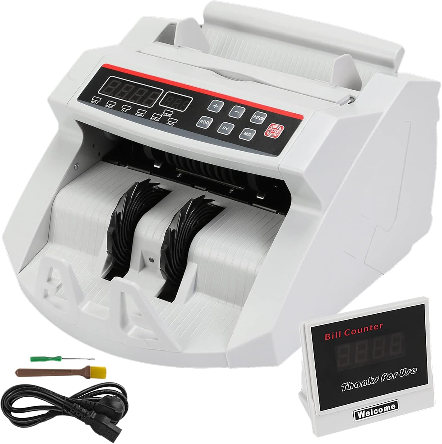 Bankbiljettenteller 1000/min | UV/MG | Telt aantal | 29% korting
