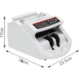 Bankbiljettenteller 1000/min | UV/MG | Telt aantal | 29% korting